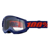 100% Очки Strata 2 Goggle Navy / Clear в Махачкале