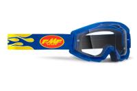100% Очки FMF Powercore Goggle Flame Navy/Clear Lens в Махачкале