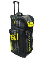 Grom Сумка для экипировки с колесами MX1 Gearbag Fragments Neongrey в Махачкале
