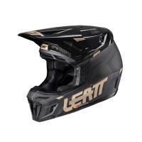 Leatt Шлем кроссовый Moto 9.5 Carbon Kit V26 Black в Махачкале