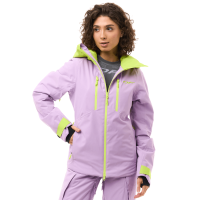 Dragonfly Куртка горнолыжная утепленная Gravity Woman 2025 Purple-Lime в Махачкале