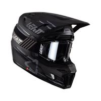 Leatt Мотошлем кроссовый Moto 9.5 Carbon Helmet Kit V26 Black в Махачкале