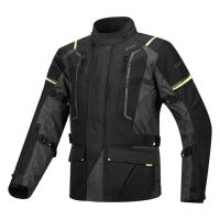 LS2 Мотокуртка мужская Narvik Man Jacket серо-черно-желтый в Махачкале