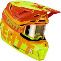 Leatt Шлем кроссовый Kit Moto 7.5 V23 Citrus в Махачкале
