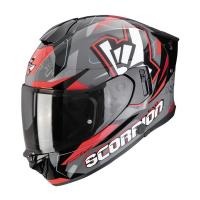 Scorpion Exo Мотошлем Exo-530 Air Rok Серый/Черный/Красный в Махачкале