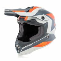 Acerbis Шлем детский Impact Steel Junior Orange/Grey в Махачкале