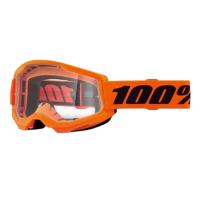 100% Очки Strata 2 V26 Goggle Neon Orange / Clear в Махачкале