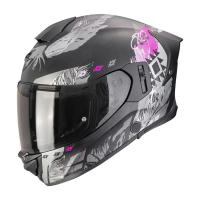 Scorpion Exo Мотошлем Exo-530 Air Hadji Черный/Серый/Розовый в Махачкале