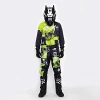 Grom Штаны кроссовые MX Religion lime в Махачкале