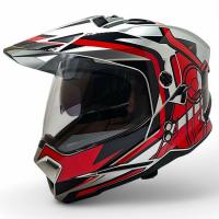 AIM Шлем кросс/эндуро JK802S Red/Grey/Black в Махачкале