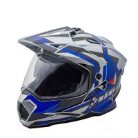 AIM Шлем кросс/эндуро JK802S Blue/Grey/Black в Махачкале