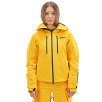 Dragonfly Куртка утепленная Gravity Premium Woman Yellow-Dark Ocean в Махачкале