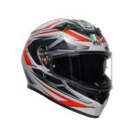 AGV Шлем K3 22.06 Space Matt White/Red Fluo в Махачкале