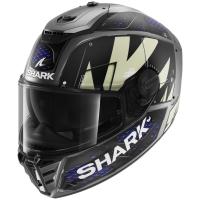 Shark Шлем Spartan RS Stingrey Mat Antracite/Antracite/Blue в Махачкале
