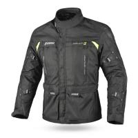 Dimox Мотокуртка текстиль Explorer Mens Touring Black/Yellow в Махачкале