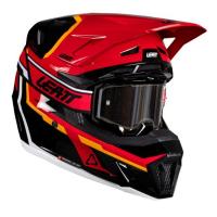 Leatt Шлем кроссовый  7.5 V26 Red + очки Velocity 4.5 в Махачкале