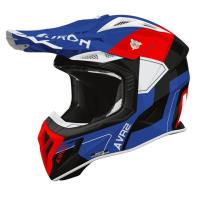 Airoh Шлем Aviator Ace 2 Shield Blue-Red Gloss в Махачкале