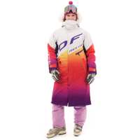 Dragonfly Плащ зимний Race Coat Winter Sunset Woman 2025 Orange - Violet в Махачкале