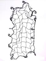 STARKS Сетка багажная NET KVADRO (80/80) Чёрный в Махачкале