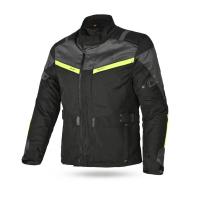 Dimox Мотокуртка текстиль Tour Tech Mens Black/Grey/Yellow в Махачкале