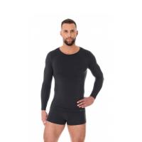 Brubeck Футболка мужская дл.рукав Comfort Wool Графит в Махачкале
