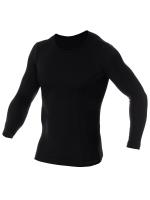 Brubeck Футболка мужская дл.рукав Comfort Wool Черный в Махачкале