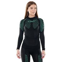 Dragonfly Термофутболка DF 3DThermo Green с длинным рукавом Woman в Махачкале