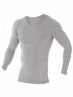 Brubeck Футболка мужская дл.рукав Comfort Wool Серый в Махачкале