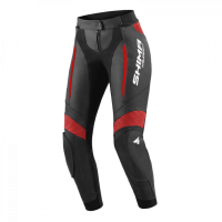 Shima Мотоштаны Кожаные женские Miura 2.0 Black/Red в Махачкале