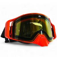 AiM Очки снегоходные с магнитной линзой и подогревом (PRO) 31-103 Accu Heated Orange Glossy в Махачкале