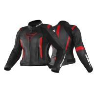 Shima Куртка Кожаная женская Miura 2.0 Black/Red в Махачкале