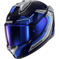 Shark Шлем Skwal i3 Rhad Blue/Chrome/Silver в Махачкале