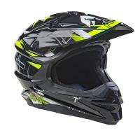 AiM Шлем кроссовый JK803S Yellow/Black в Махачкале