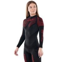 Dragonfly Термофутболка DF 3DThermo Red с длинным рукавом Woman в Махачкале
