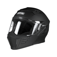 Simpson Шлем модуляр Darksome Matt Black в Махачкале