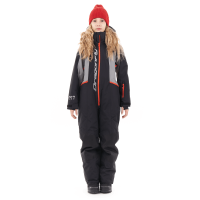 Dragonfly Зимний утепленный комбинезон Gravity for Teen Black - Grey 2024 в Махачкале