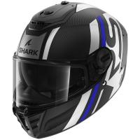 Shark Шлем Spartan RS Carbon Shawn Mat Black/Blue/Silver в Махачкале