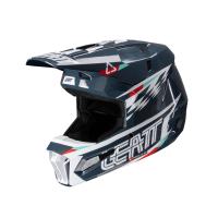 Leatt Шлем кроссовый Helmet Kit Moto 3.5 V25 Blue в Махачкале