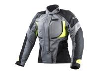 LS2 Мотокуртка женская Phase Lady Jacket серо-чёрно-жёлтый в Махачкале