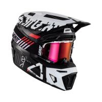 Leatt Мотошлем кроссовый Moto 9.5 Carbon Helmet Kit V24 White в Махачкале