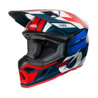 Oneal Кроссовый шлем 3Series Ride V.25 синий/белый в Махачкале