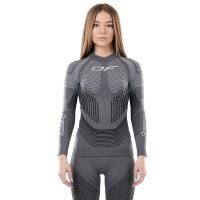 Dragonfly Термофутболка DF 3DThermo Grey с длинным рукавом Woman в Махачкале