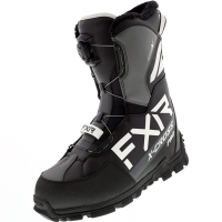 FXR Ботинки снегоходные X-Cross Pro BOA с утеплителем Black/White в Махачкале