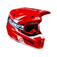 Leatt Шлем кроссовый 3.5 V26 Red + очки Vizion 3.5 в Махачкале