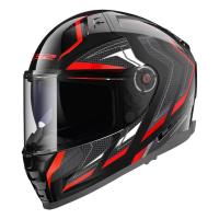 LS2 Мотошлем FF811 Vector II Alizer черно-красный в Махачкале