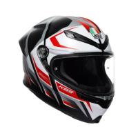 AGV Шлем K6 S 2206 Karve Matt Black/White/Red в Махачкале
