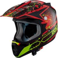 IXS Шлем HX 278 2.0 Kid Черно-красный в Махачкале