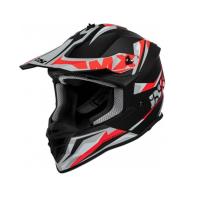 IXS Шлем Кроссовый 362 2.2 Черный/Красный/Матовый в Махачкале
