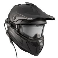 CKX Шлем кроссовый с маской Titan Solid Черный/Матовый в Махачкале