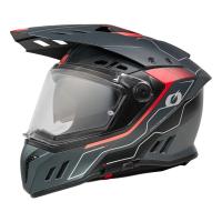 Oneal Шлем кроссовый со стеклом Sierra RS Echo красный/черный в Махачкале